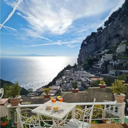Casa Enzo Con Vista Mare Амальфи